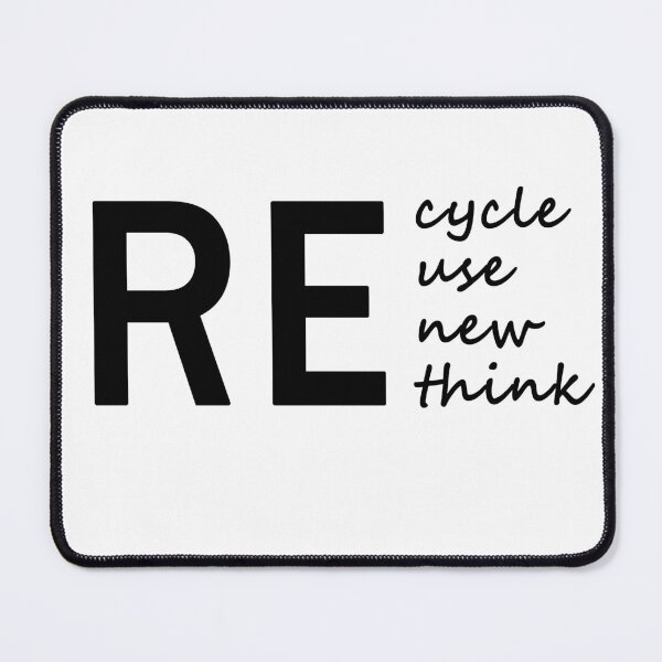 Item preview, Recycle reuse renew rethink  designed and sold by Mohamed BAKALI.