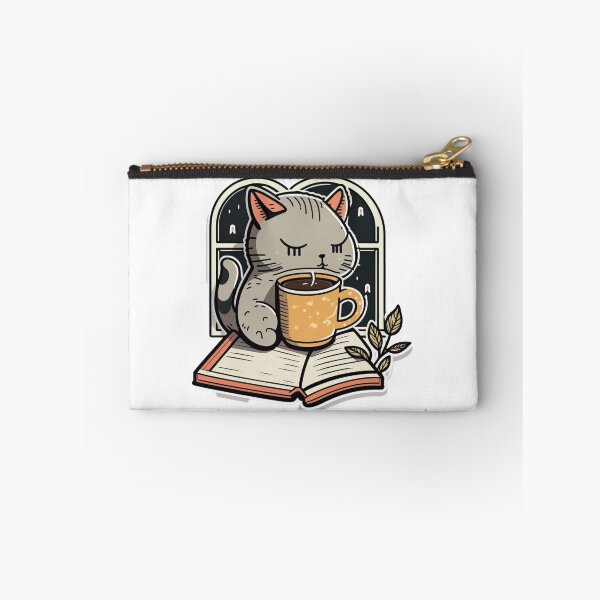 Item preview, drink coffee read books dismantle systems of oppression cat designed and sold by printiesart.