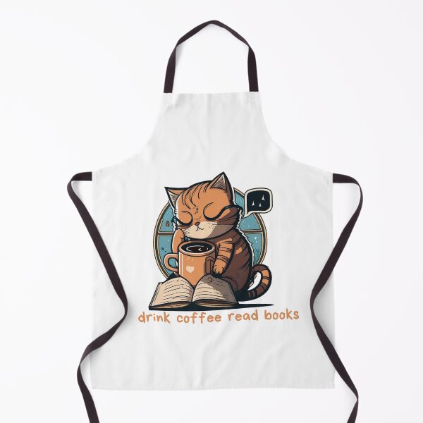 Item preview, drink coffee read books dismantle systems of oppression cat designed and sold by printiesart.