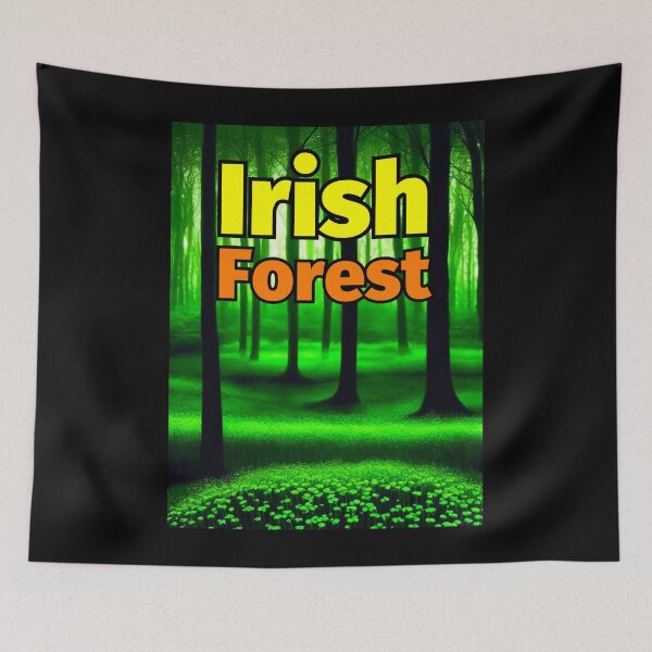 Item preview, Irish Forest Mystical Lighting Trees Green Light designed and sold by IrishPOD.