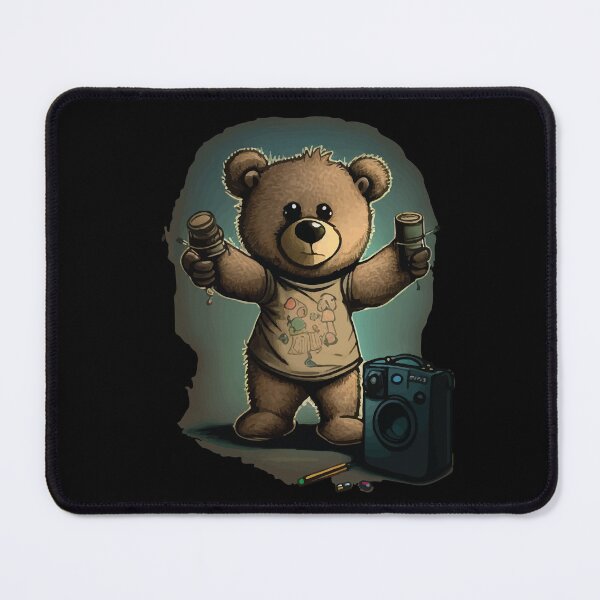Item preview, brainy teddy bear V2 Genius designed and sold by Midnight Kadama Studio.