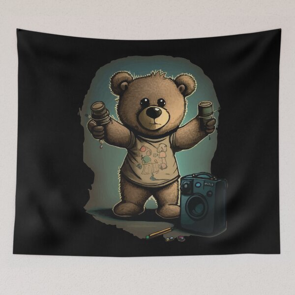 Item preview,  brainy teddy bear  V2 Genius   designed and sold by Midnight Kadama Studio.