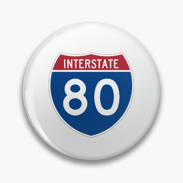 Item preview, I-80 Interstate Sign designed and sold by nationalparkfan.