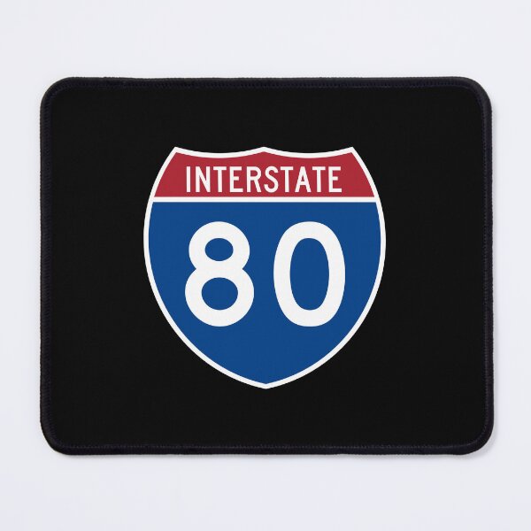 Item preview, I-80 Interstate Sign designed and sold by nationalparkfan.