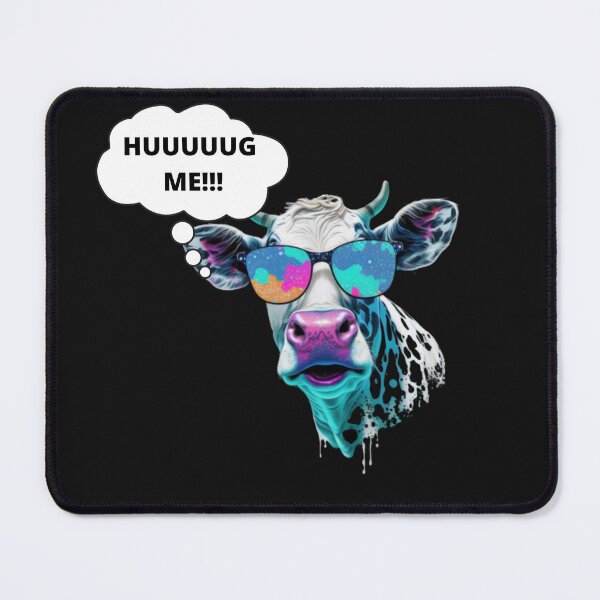 Item preview, HUGGING COW STREET ART GRAFFITI - HUG ME designed and sold by CRAZY&ART.