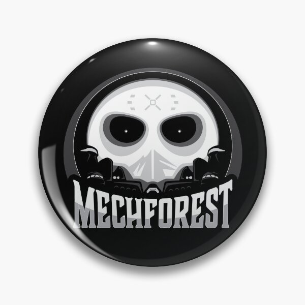 Item preview, MechForest - Classic Logo - B&W designed and sold by NebulousDesigns.
