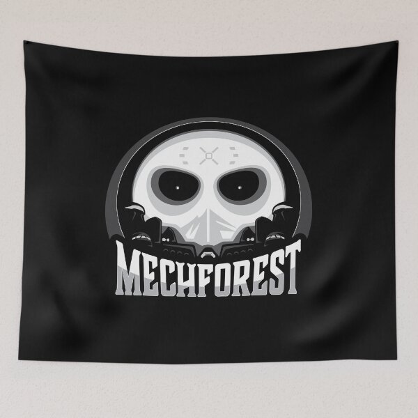 Item preview, MechForest - Classic Logo - B&W designed and sold by NebulousDesigns.