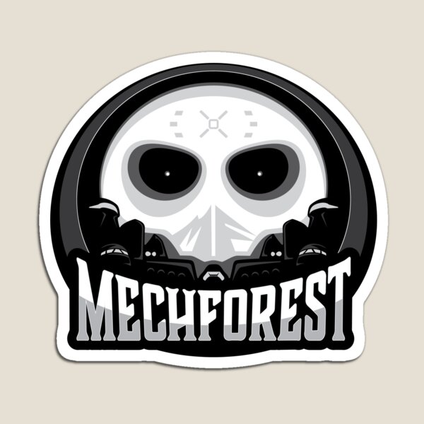 Item preview, MechForest - Classic Logo - B&W designed and sold by NebulousDesigns.