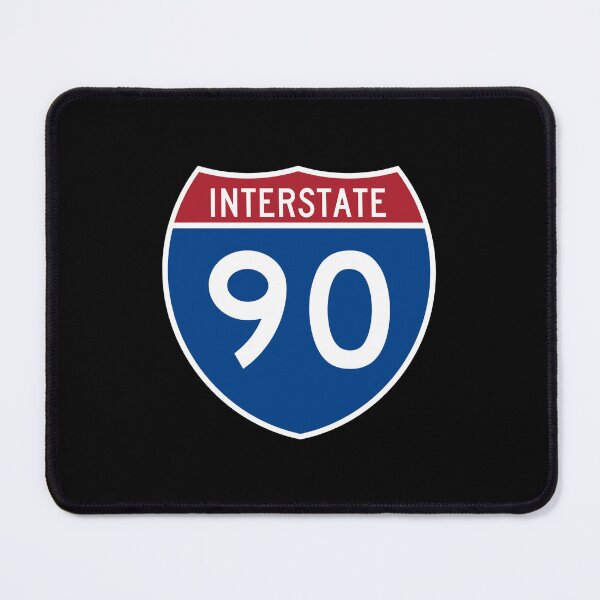 Item preview, I-90 Interstate Sign designed and sold by nationalparkfan.