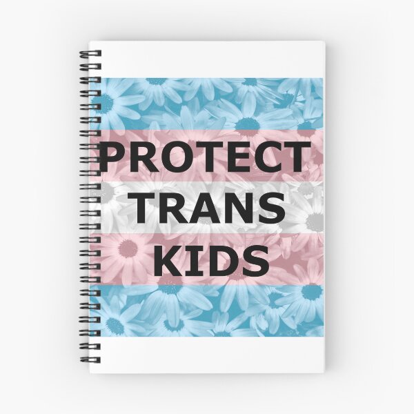 Item preview, Protect Trans Kids (flowers) designed and sold by Phantasm-NW.