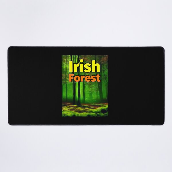 Item preview, Irish Forest Mystical Lighting Trees Green Orange Light designed and sold by IrishPOD.