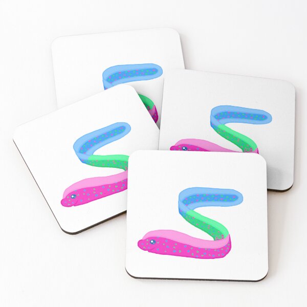 Item preview, Polay Eel (moray eel x polysexual flag) designed and sold by Drii13.