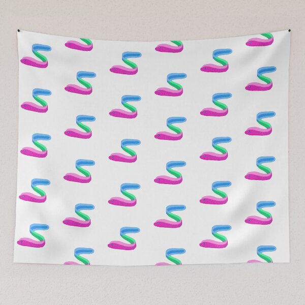 Item preview, Polay Eel (moray eel x polysexual flag) designed and sold by Drii13.