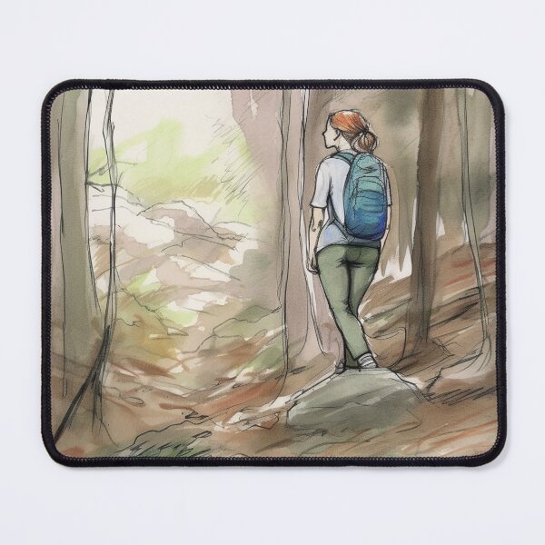 Item preview, Hiker's Haven of Tranquility designed and sold by MindfulMoods.