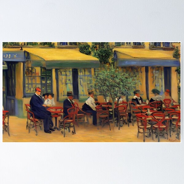 Item preview, French Cafe Culture designed and sold by Daniel Wampler.