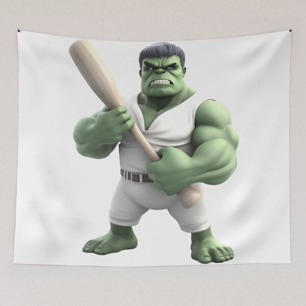 Item preview, Green Monster Baseball Player designed and sold by cy312.