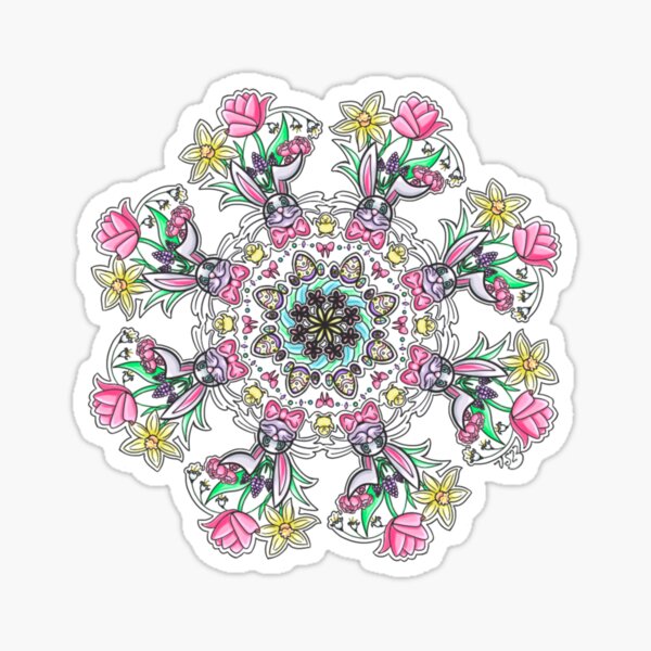 Item preview, Easter Mandala designed and sold by VidiStudios.