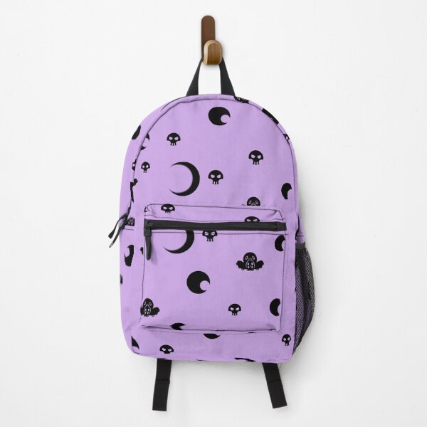 Item preview, Purple Ika soft goth pattern designed and sold by AFatCracker.