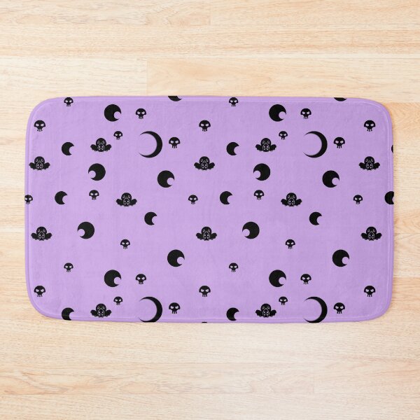 Item preview, Purple Ika soft goth pattern designed and sold by AFatCracker.