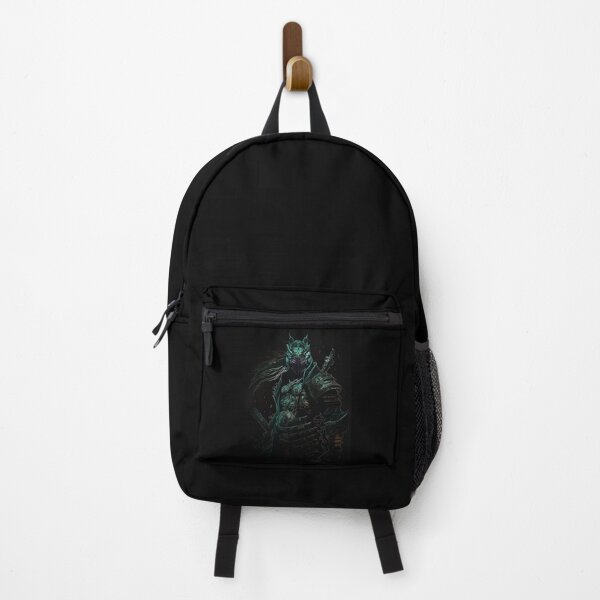 Item preview, Cyberpunk cyborg samurai painting neon effect designed and sold by RedShirtArts.