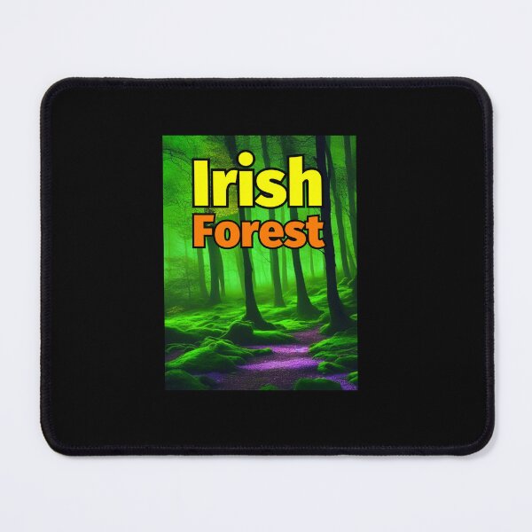 Item preview, Irish Forest Mystical Lighting Trees Green Purple Light designed and sold by IrishPOD.