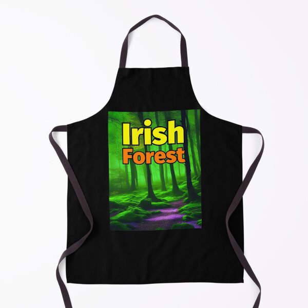 Item preview, Irish Forest Mystical Lighting Trees Green Purple Light designed and sold by IrishPOD.