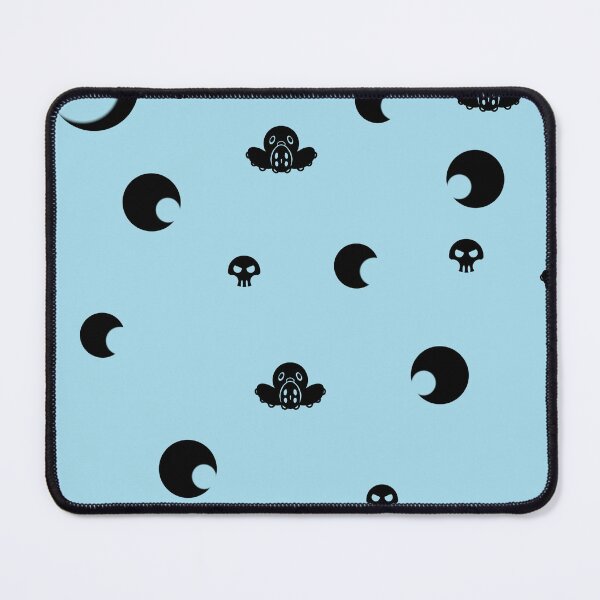 Item preview, Blue ika soft goth pattern designed and sold by AFatCracker.