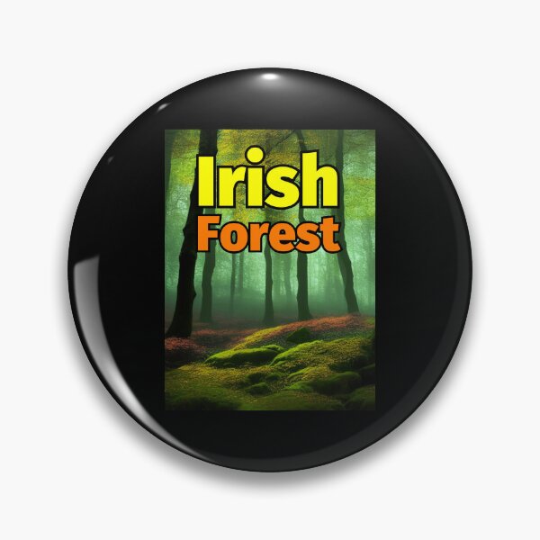 Item preview, Irish Forest Mystical Lighting Trees Green Yellow Light designed and sold by IrishPOD.