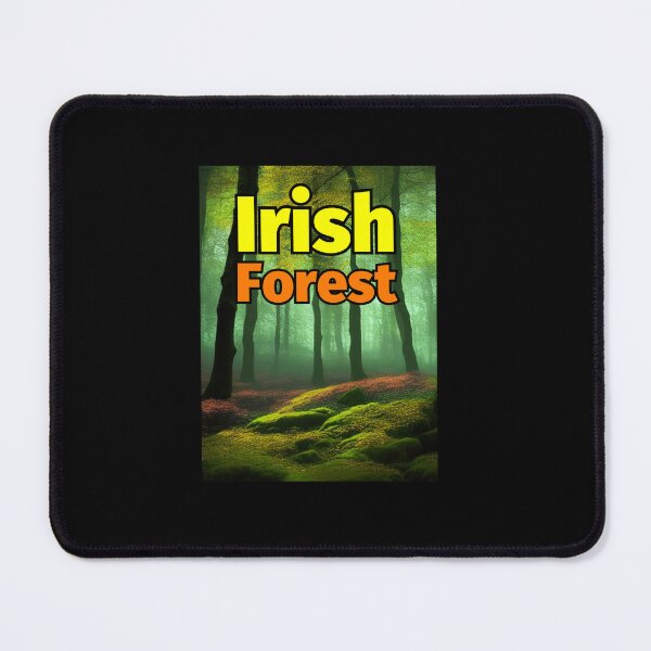 Item preview, Irish Forest Mystical Lighting Trees Green Yellow Light designed and sold by IrishPOD.