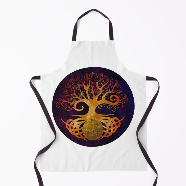 Item preview, Tree of life holding triskellion 1 orange purple variant designed and sold by Donkjonk.