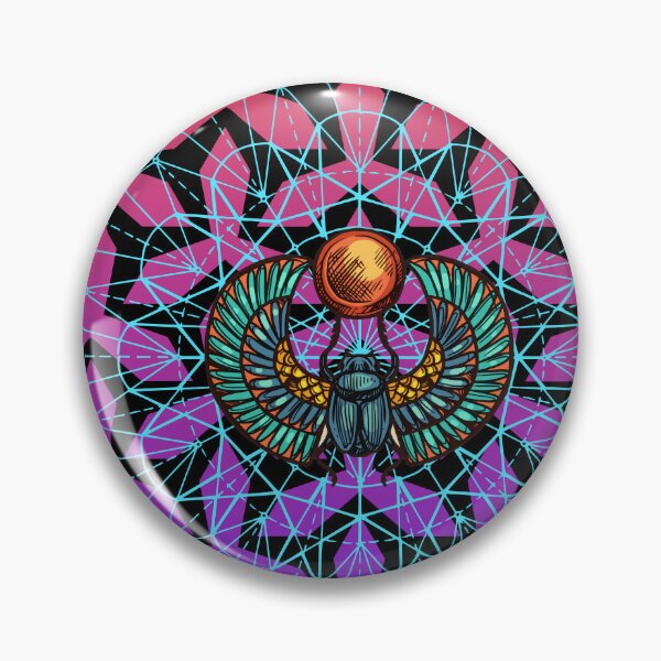 Item preview, Geometric Winged Scarab designed and sold by Rumrabbit82.