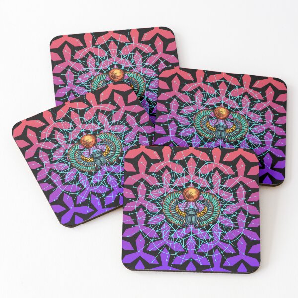 Item preview, Geometric Winged Scarab designed and sold by Rumrabbit82.