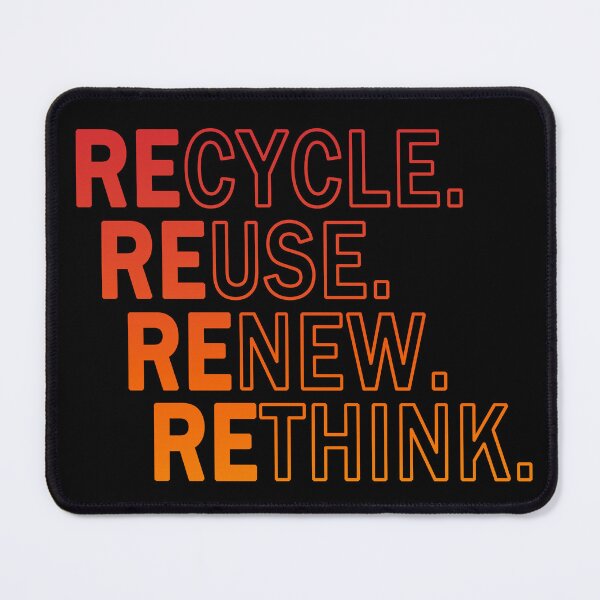 Item preview, Recycle reuse renew rethink  designed and sold by Mohamed BAKALI.