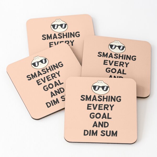 Item preview, Smashing every goal and dim sum  designed and sold by champagnemoment.