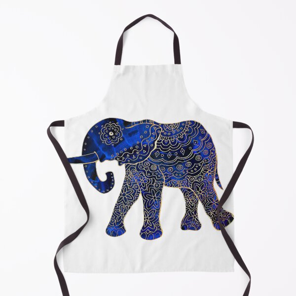 Item preview, Blue Watercolor Mama Elephant designed and sold by heartsake.