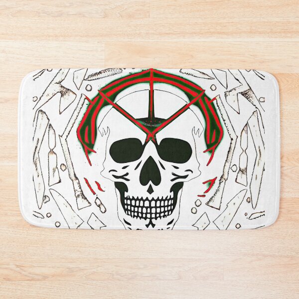 Item preview, skull with red crown designed and sold by adiel14.
