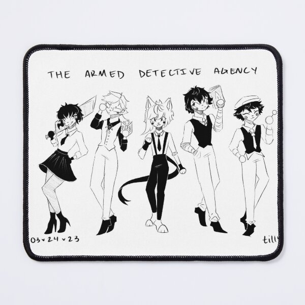 Item preview, armed detective agency (schmall) designed and sold by saturn3’s store :).