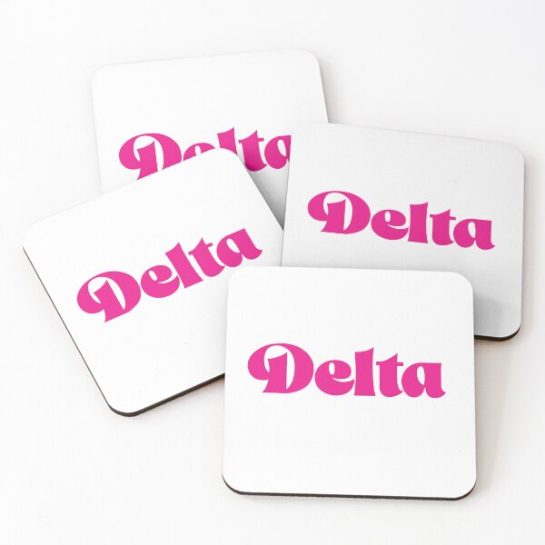 Item preview, Sorority delta pink designed and sold by Cosmic train.