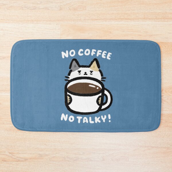 Item preview, CorpoCat No Talky No Coffee Corporate Cat Meme Funny Work Grumpy designed and sold by stringbbeans.