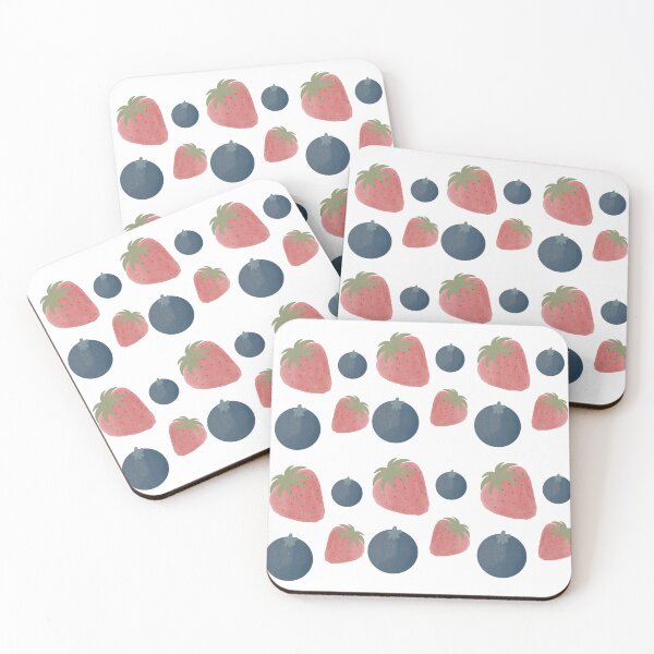 Item preview, Strawberries & Blue Berries  designed and sold by 5knots.