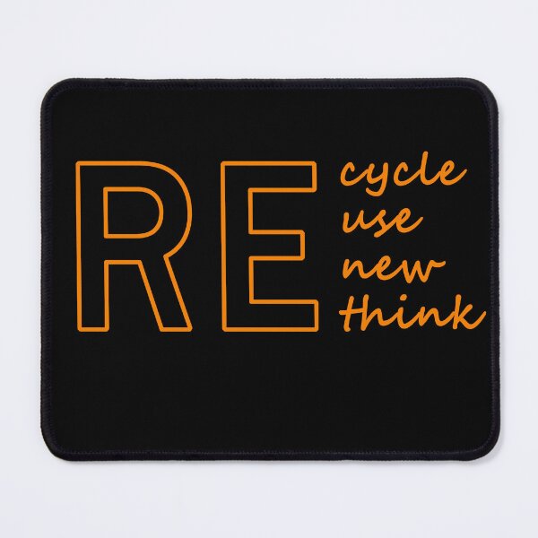 Item preview, Recycle reuse renew rethink  designed and sold by Mohamed BAKALI.
