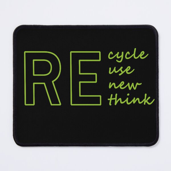 Item preview, Recycle reuse renew rethink  designed and sold by Mohamed BAKALI.