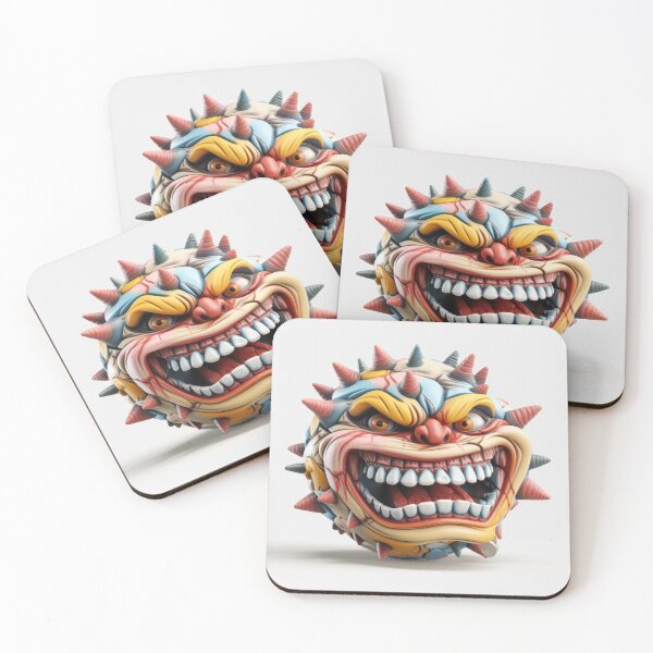 Item preview, Crazy Face Ball, Scary Madball, Nightmare Ball designed and sold by DeRosa3DDesigns.