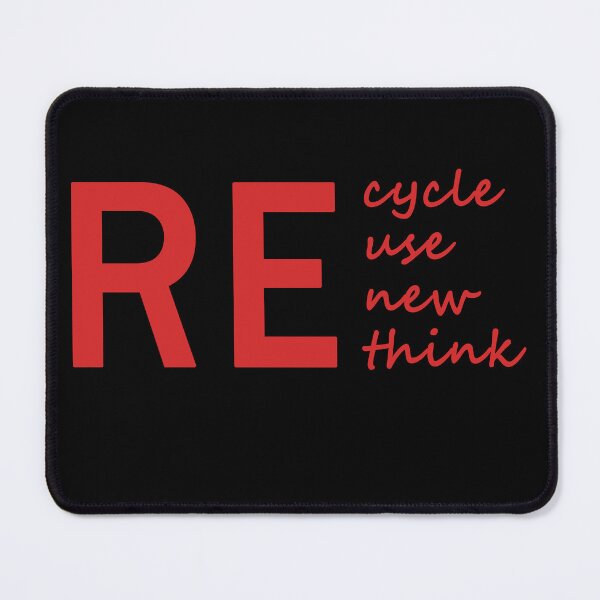 Item preview, Recycle reuse renew rethink  designed and sold by Mohamed BAKALI.
