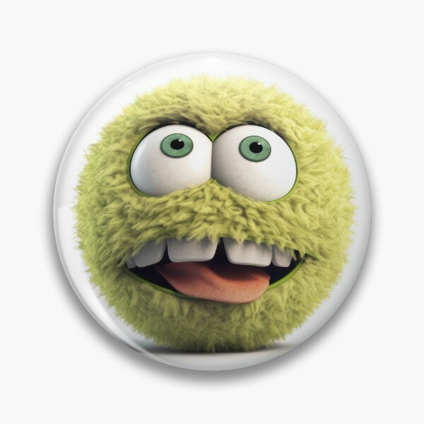 Item preview, Crazy Tennis Face, Crazy Madball, Funny Tennis Ball designed and sold by DeRosa3DDesigns.