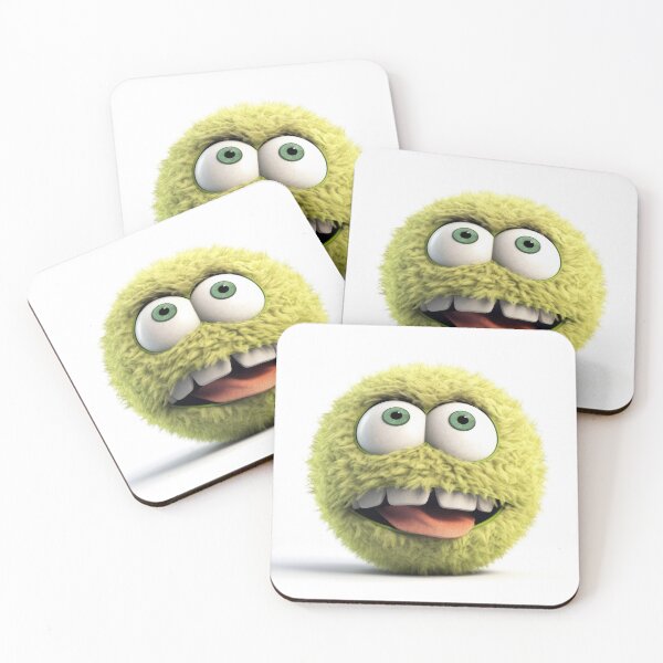 Item preview, Crazy Tennis Face, Crazy Madball, Funny Tennis Ball designed and sold by DeRosa3DDesigns.
