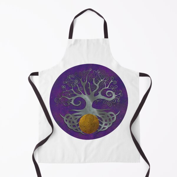 Item preview, Tree of life holding triskellion 1 silver purple variant designed and sold by Donkjonk.