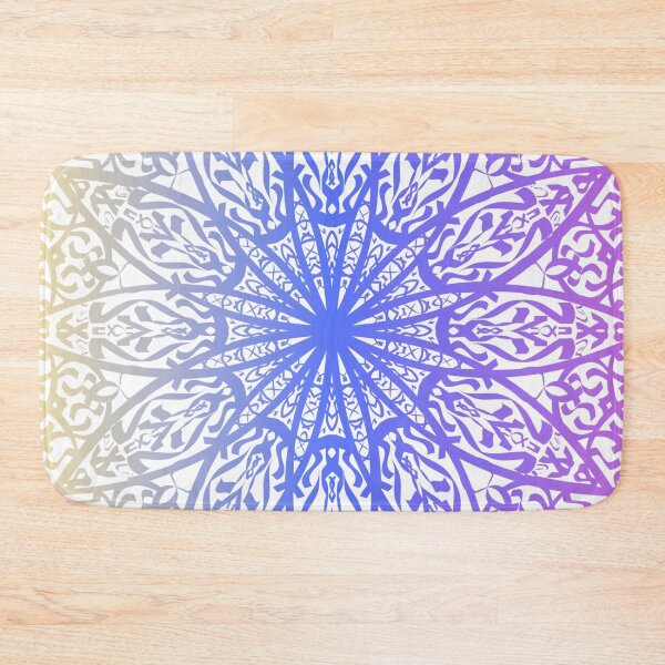 Item preview, Abstract Kaleidoscope in Yellow Blue and Pink designed and sold by calibrit.