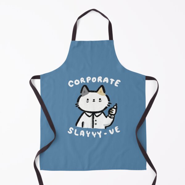 Item preview, CorpoCat Corporate Slay-ve Slay Corporate Cat Meme Funny Work Grumpy designed and sold by stringbbeans.
