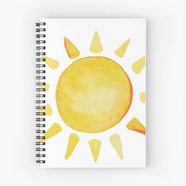 Item preview, Brushed Watercolor Painted Sun designed and sold by ArtShotss.